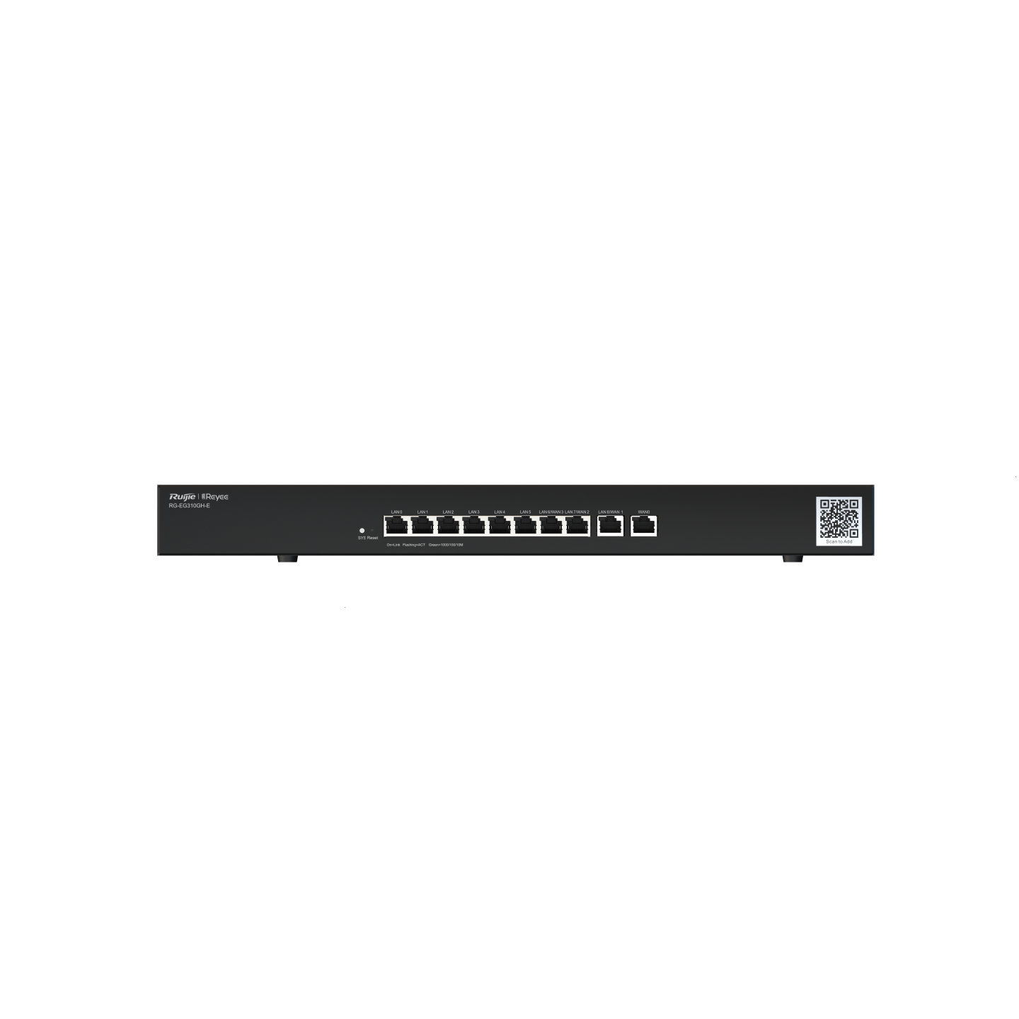 Reyee 10-Port High-Performance Cloud Managed Office Router