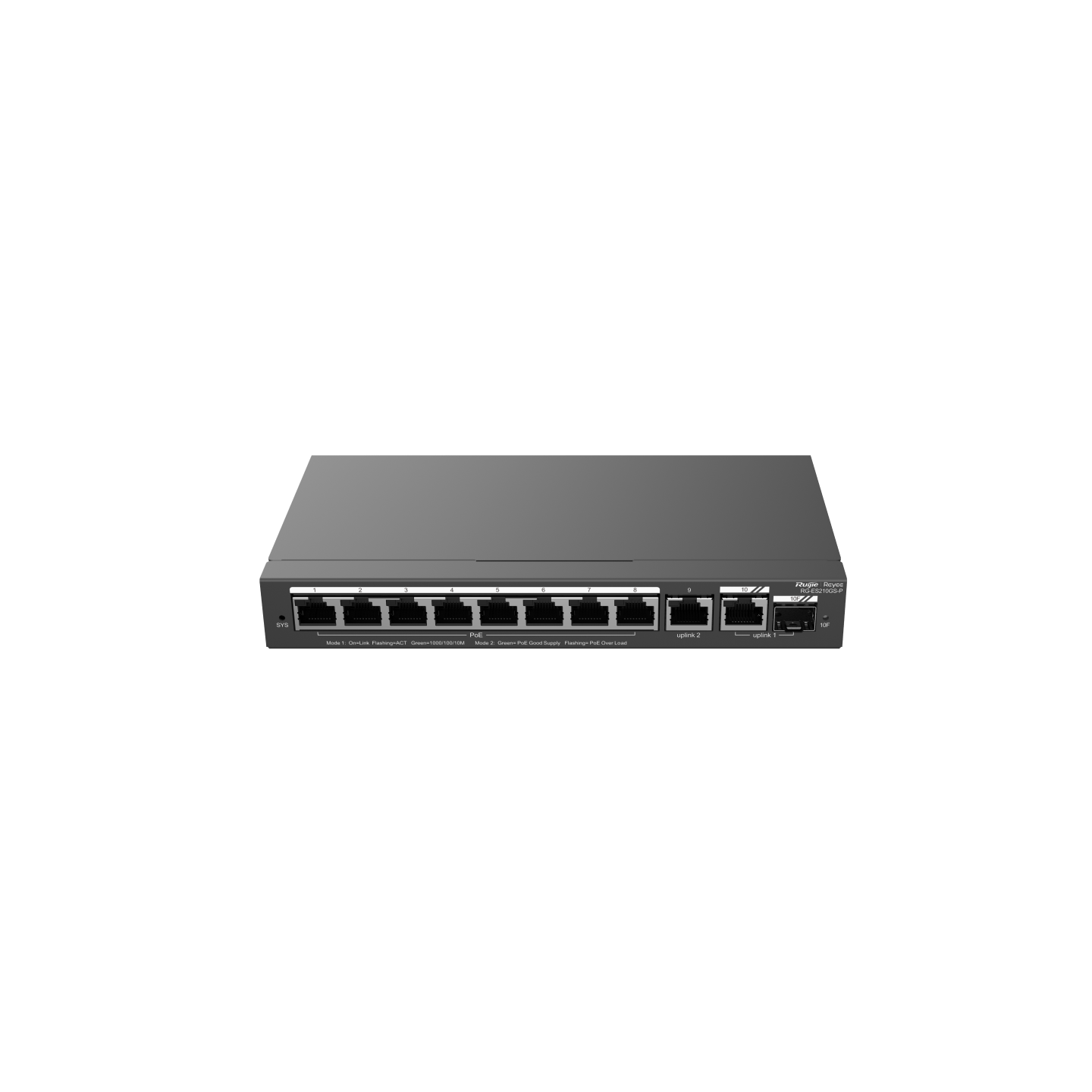 Reyee 10-Port Gigabit Smart Cloud Managed PoE Switch 120W