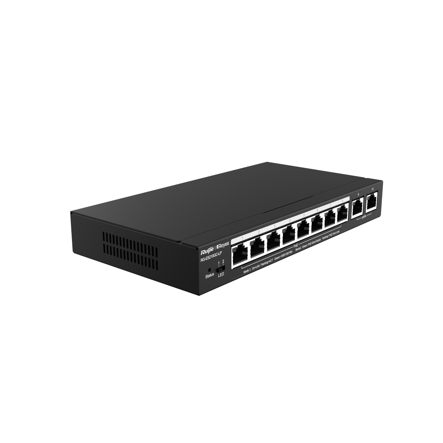 Reyee 10-Port Gigabit Smart Cloud Managed PoE Switch 70W